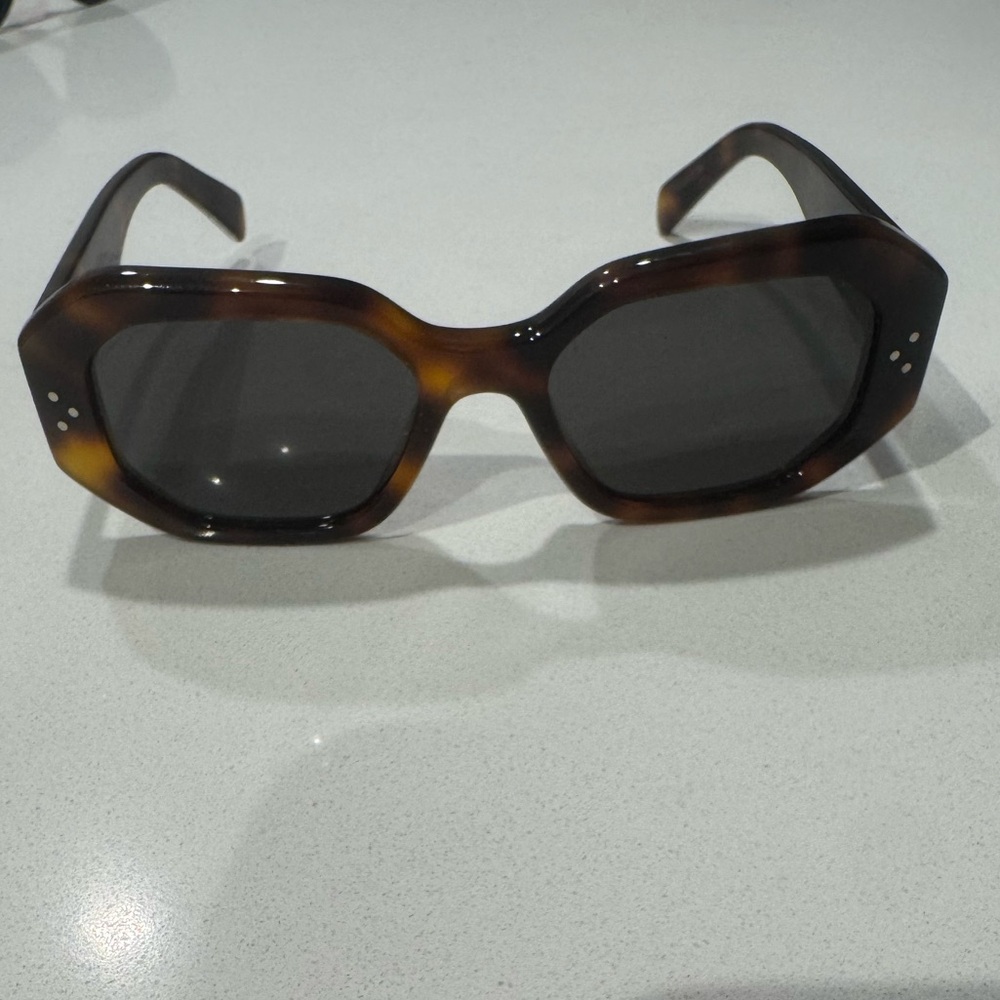 Celine Brown Tortoise Sunglasses